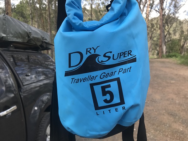 Dry Bag for Northbrook Gorge hiking track and swimming holes